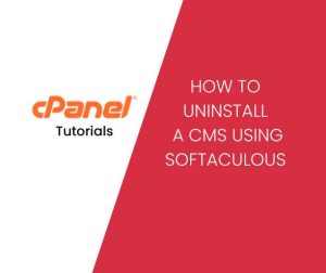 How to uninstall a CMS using Softaculous